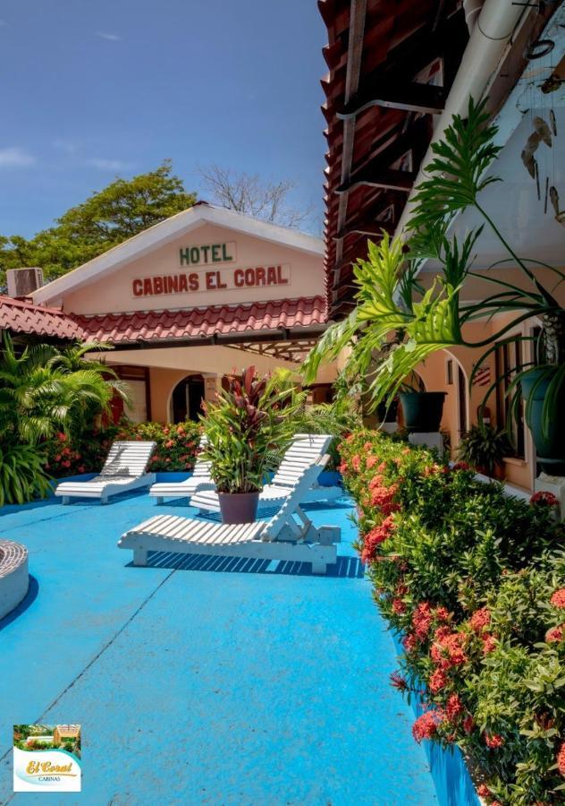 Hotel Y Cabinas El Coral Jaco Ngoại thất bức ảnh